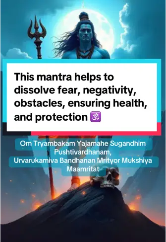 The mantra’s association with Lord Shiva, the destroyer of evil, further emphasizes its protective and transformative powers. Regular chanting ensures harmony, resilience, and divine grace. 🔱 #viral_video #fyp #foruyou #hinduism #mantra #shiva #shiv #mahadev #jaidev #devotional #peaceful #tamil #tamilsong #sanatadharma #f #ganeshan7403 #calm 