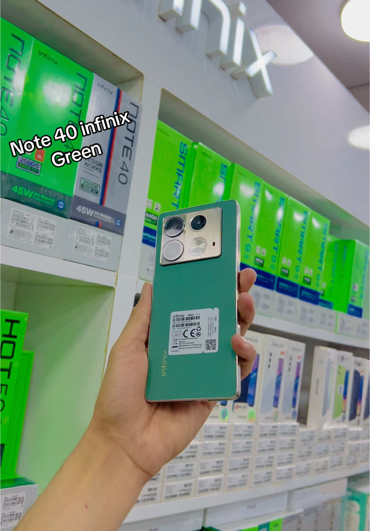 Infinix Note 40 Green#fypシ #foryou #zaibmobile_quetta #virall @Infinix Pakistan 