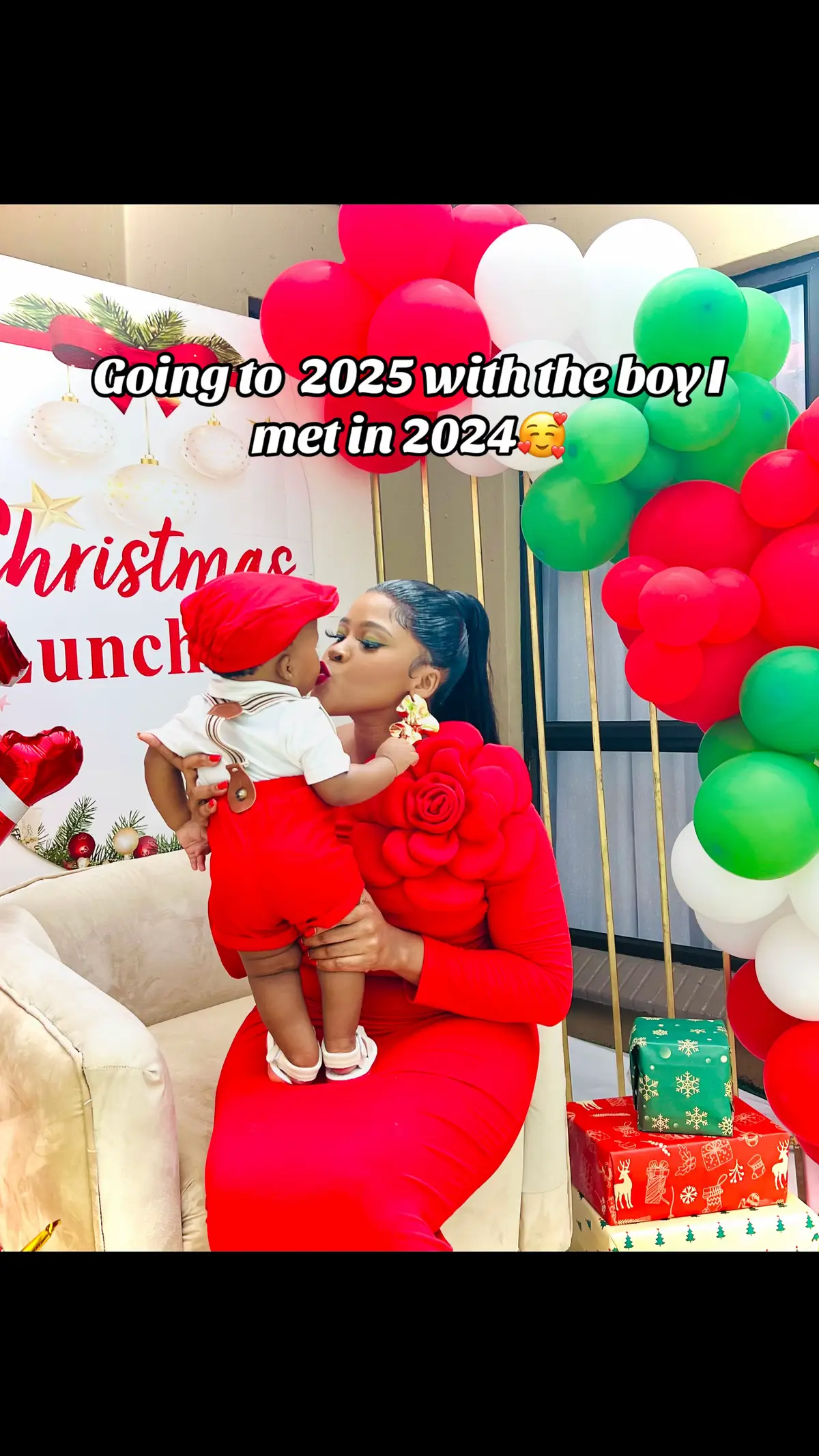 Going to 2025 with my boy❤️🥰 #SAMA28 #2024 #viralvideos #fypdong #outing #ending2024 #vira #f #boy #motherhood #fypdong #mother 