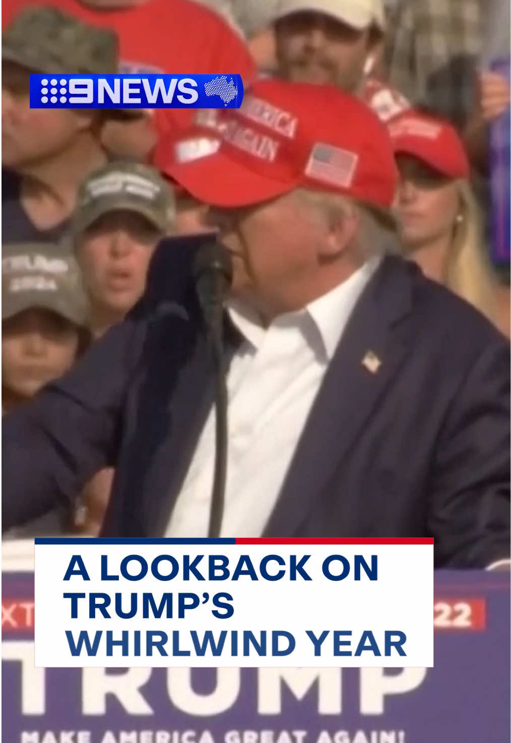 2024 will go down in the U.S. history books as a year unlike any other. Take a look back at the whirlwind year - marked by two assassination attempts - that culminated in the re-election of Donald Trump. #9News