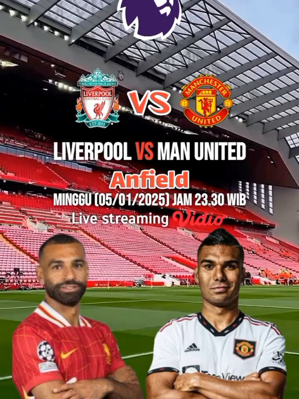 Liverpool vs Man United in the Premier League 2025 #PremierLeague #liverpool #manchesterunited #football #vidio #tiktokindonesia #fypviralシ 