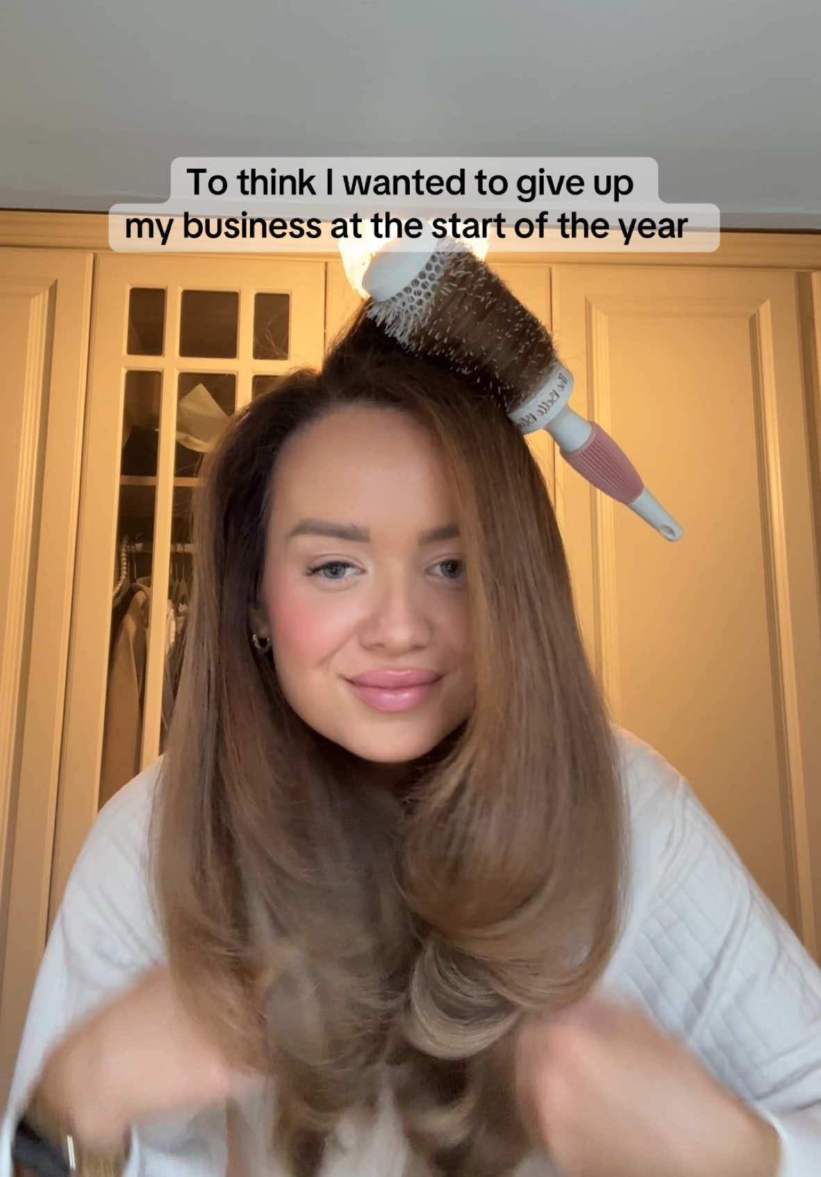 To think I wanted to give up my business at the start of the year and I don’t say that lightly. I had worked so hard at it for nearly 10 years and I felt like I was constantly running into the same wall . I actually lost confidence in myself to run it . What I have learnt from the day I thought I would close to now ending the year on our most successful yet is . Your team are everything, they are the internal confidence within the business, if someone is questioning that they aren’t on your team . Your community are everything, I always knew we had the best but the support we have received this year has been truly amazing, you are my 2025 plan I have so much coming #societybelle I’ve also realized I need to be at my highest self to be able to be a mom , a wife a friend and a business owner so I now make time to look after me by doing my exercise classes which have been life changing for me . If you are starting 2025 not loving your business write out your pros and cons and figure out what’s causing you to fall out of love with it and see if it’s something you can work on straight away . I’m so grateful to be heading into 2025 so full and gracious for the ups and downs of the year , it’s been one of the best chapters yet #SelfCare#businessowner#hairsalon#growth#haircare#blowdrybrush#newyear#hairbrushing