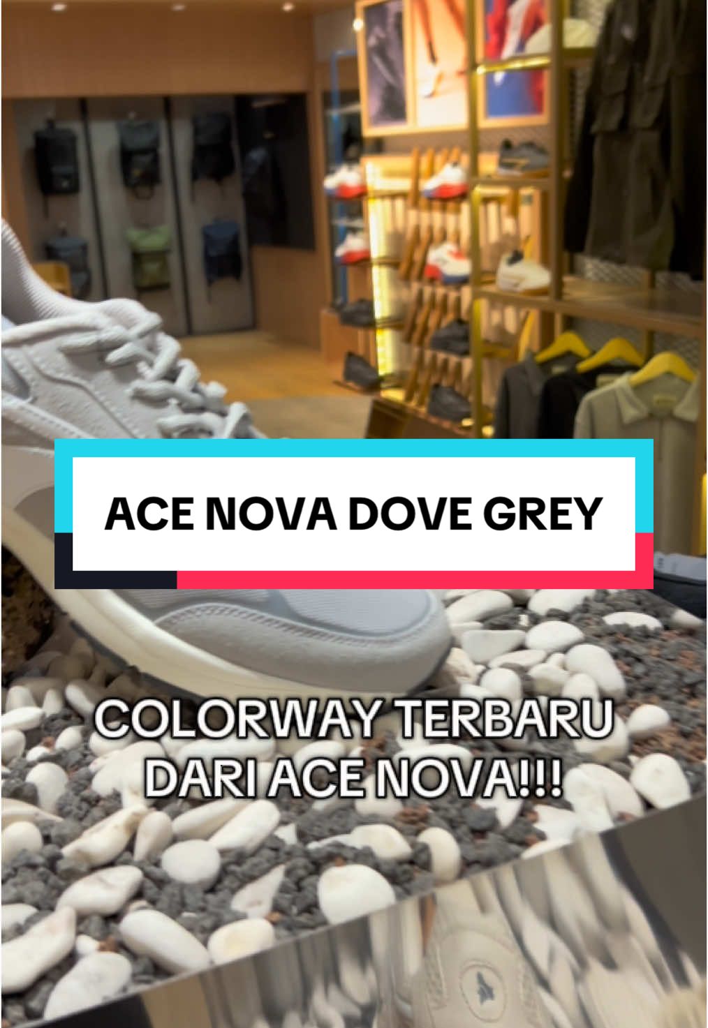 ACE NOVA DOVE GREY #brodo #brodojakarta #brodofootwear #brodokemang #sneakers #acenova 