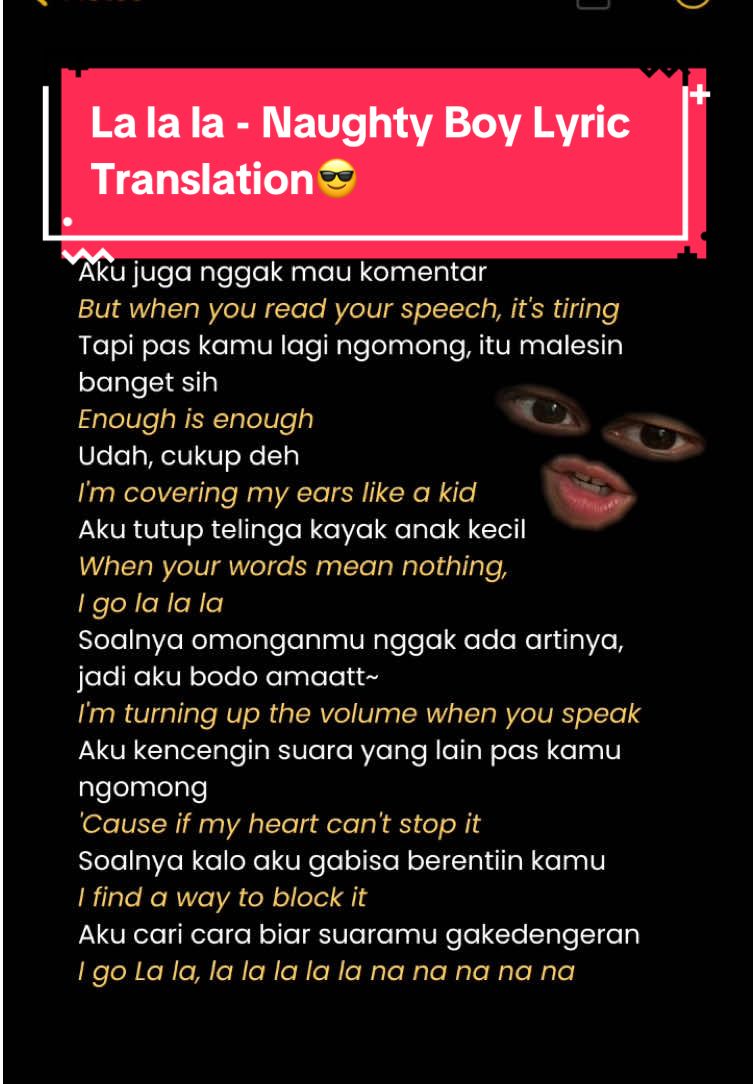 Siapa yang FOMO untuk bikin trend ini?😎 Sebelum ikutan trendnya, kita tau artinya dulu, yuk!!🔥 #MakeAFace #lalala #EnglishAcademy #SemuaBisaInggris #belajarbahasainggris #lyricsvideo #lirikterjemahan 