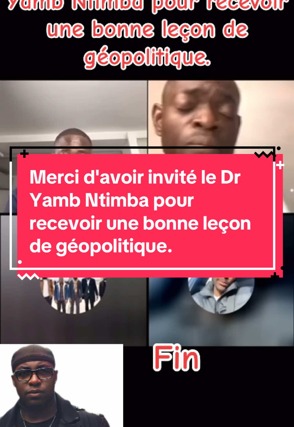 Merci d'avoir invité le Dr Yamb Ntimba pour recevoir une bonne leçon de géopolitique.#pourtoii #tik_tok #sport #history #viral_video #cameracontrol #camerountiktok🇨🇲 #malik #senegalaise_tik_tok #cotedivoire🇨🇮 