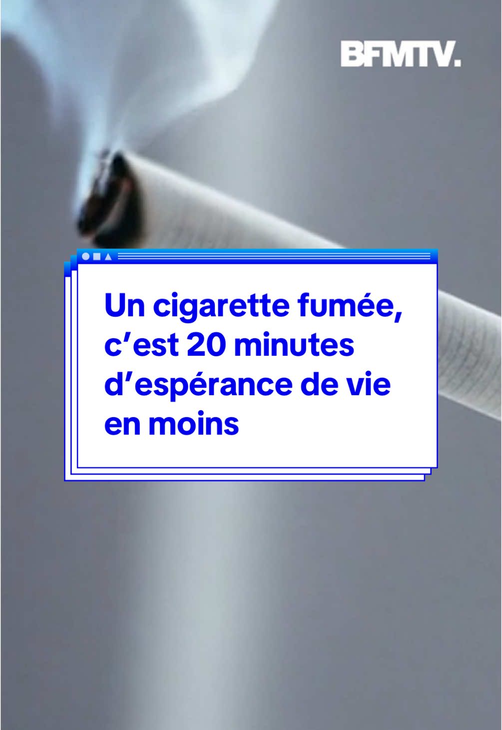 Chaque cigarette fumée fait perdre 20 minutes d'espérance de vie selon une nouvelle étude #santé #sciences 