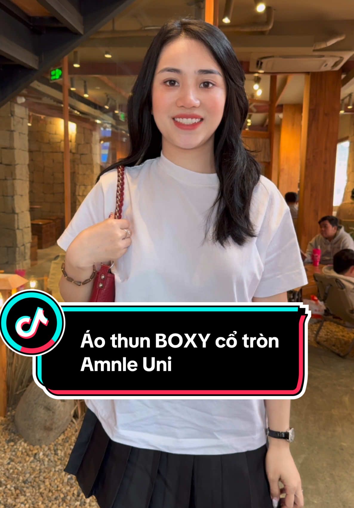 Áo thun BOXY cổ tròn Amnle Uni#aothun 