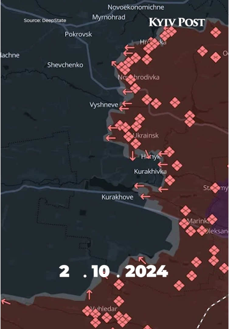 For the year 2024, at the cost of over 400,000 Russian and North Korean lives, Russia managed to metastasize into another 2,800 square kilometers of Ukraine, approximately the size of the US state of Rhode Island or 0.46% of Ukraine's overall land mass.