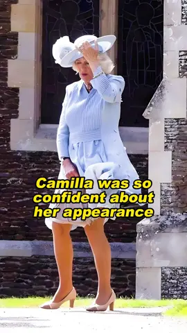 Camilla was so confident about her appearance#camilla #royal #fyp 