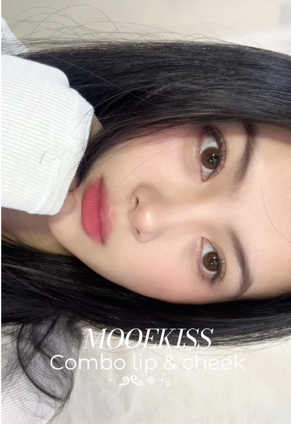 Son - má hồng Mooekiss ☁️🤍🕊️🦢  #mooekiss #mooekiss_VN 