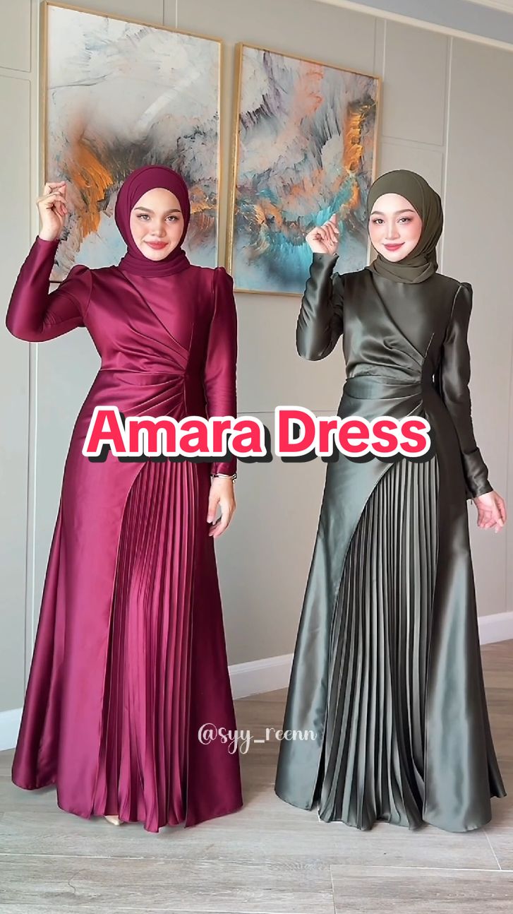 AMARA DRESS RESTOCK GUYS‼️SIAPA CEPAT DIA DAPAT 👏🏻🔥 PAKAI DINNER MEMANG NGAM TERUKK 😍🫶🏻❤️ 🛍️ BELI AMARA DRESS DI SHOWCASE TIKTOK SAYA, TEKAN SIMBOL BEG DI PROFILE 🛍️ #dinnerdress #dress #dresscantik #dressdinner #dresselegant #dresspleated #dresslawa #DinnerIdeas #dinnerootd #dressviral 