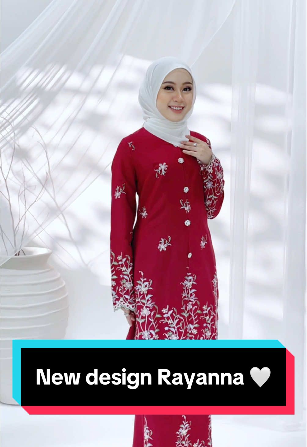 New design raya 🤍 Wasabi for harga borong ✨ #fyp #bajumurah #bajuraya #rayadesign #raya2025 #raya2024 #bajukurungmoden #bajukurungmurah #bajukurungcantik #lisablackpink #rosé #numberonegirl 