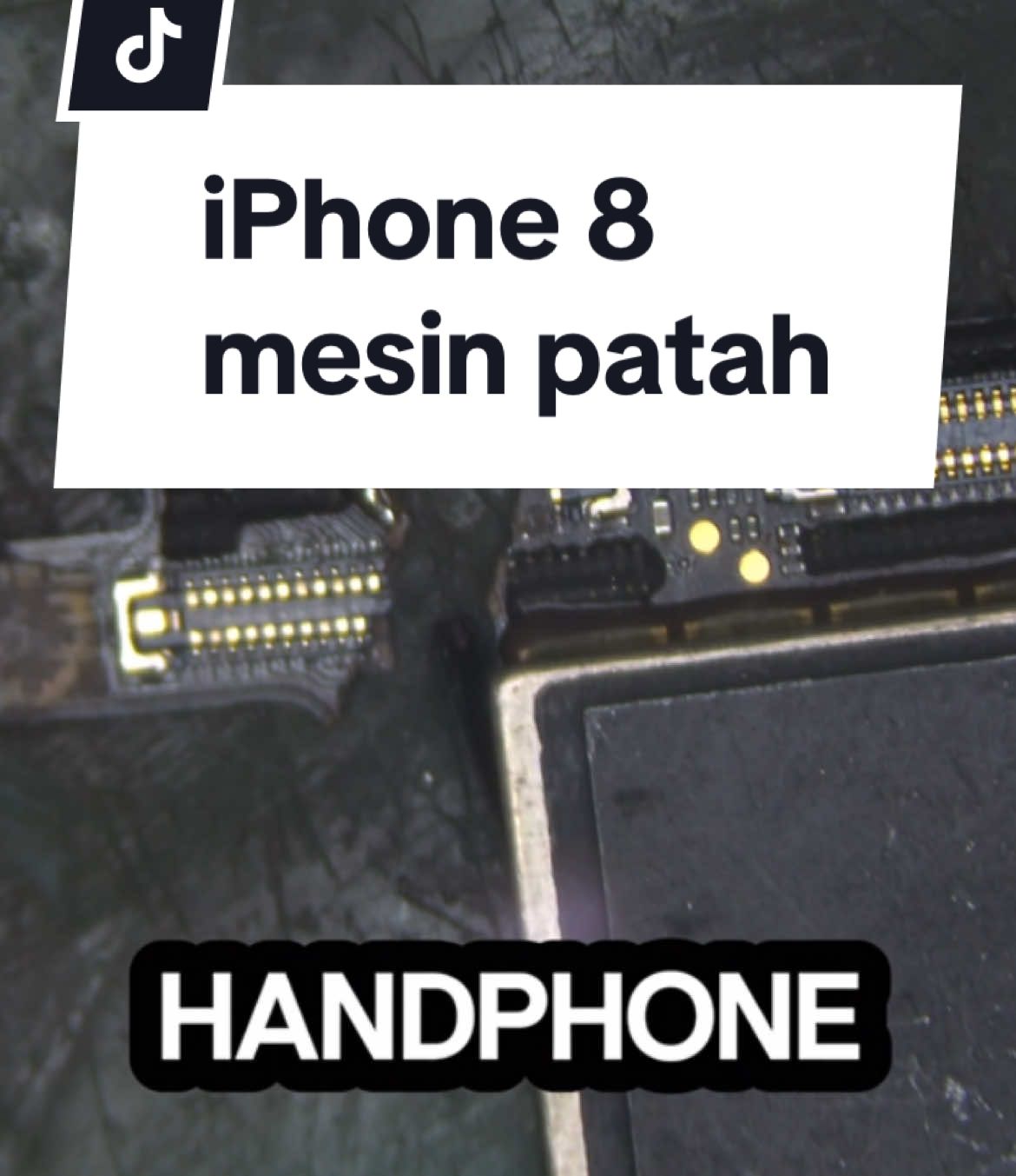 mesin iPhone 8 patah #serviceiphone #iphoneservice #padang #sumaterabarat #servishp #servicehppadang 