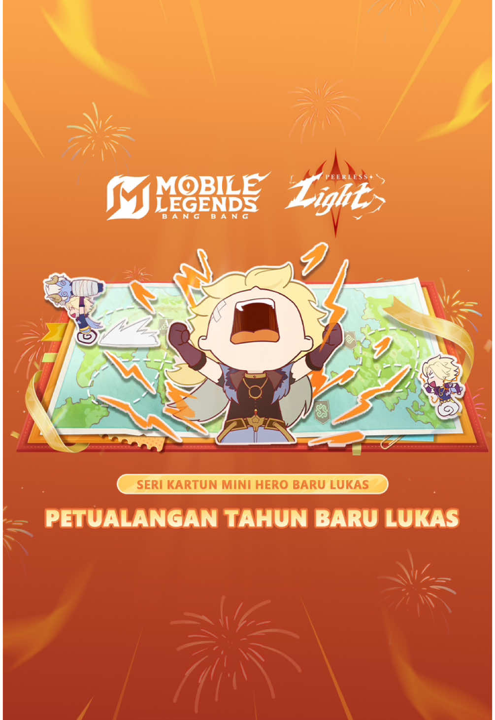 Jangan lewatkan, ada kejutan di awal! — Untuk semua penggemar MLBB yang kami cintai #MLBBLukas #PeerlessLight #MLBBNEWHERO #MobileLegendsBangBang