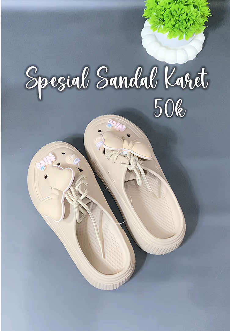 Murceee bangett, kapan lagi dapet harga segini #sandalwanita #sandalkaret #sandalmurah 