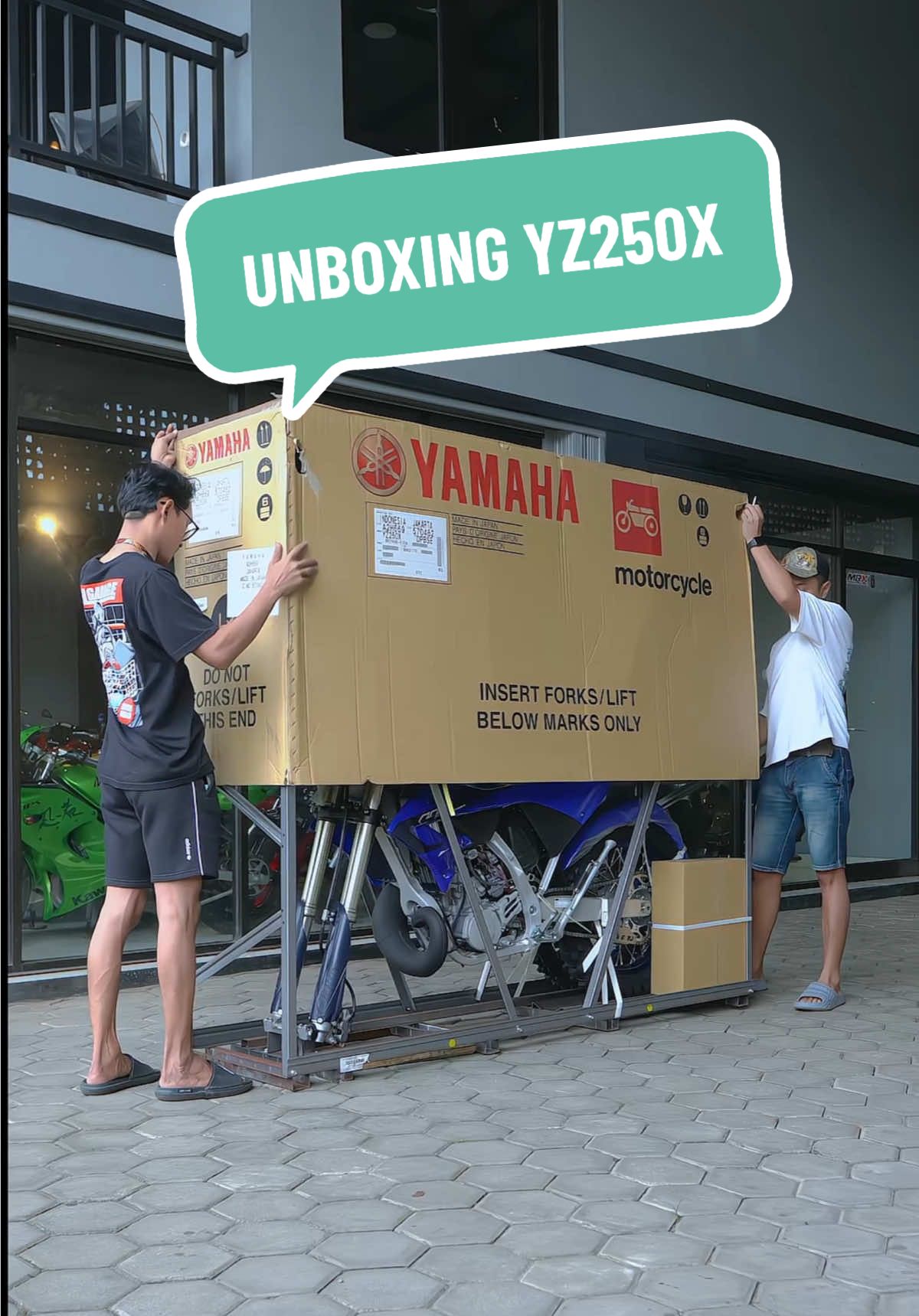 KADO AKHIR TAHUN 🎁🥳🙏 . #yamaha #yz #yz250x #2stroke #fyp #foryou #elgerek 