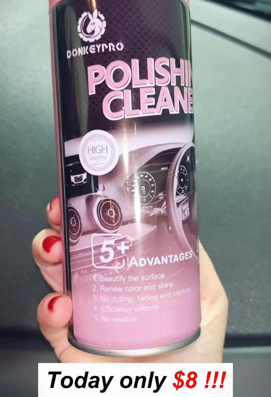 No estaba seguro de que tan bien trabaja este producto pero se convirtió en mi favorito #polishing #waxspray #donkeypro #cardetailing #carcare #cartok #carcleaning #carros #trocas #camionetas #automotive #cleaningproducts #carcleaningproducts #carshine 