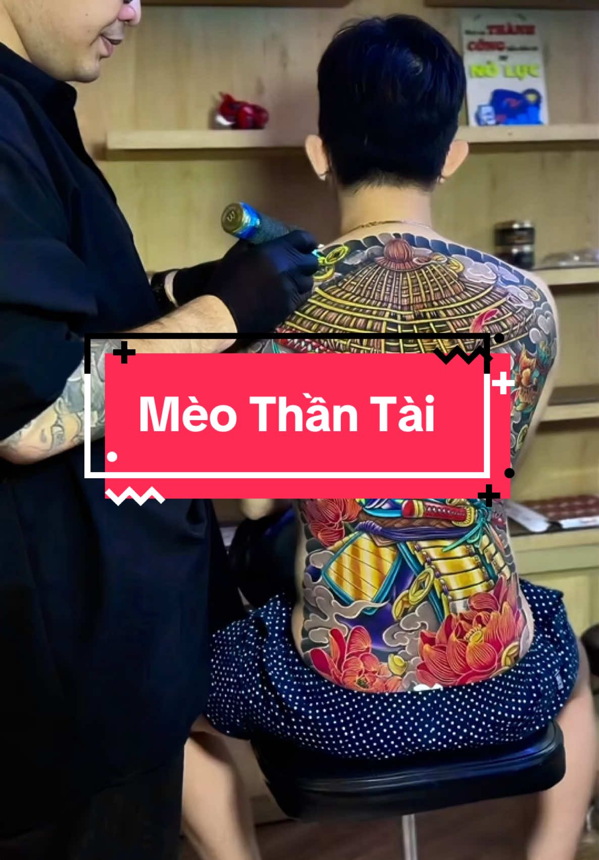 Hoàn thiện trong. 4 buổi làm việc.. #tattoo #tattoothienbeo 