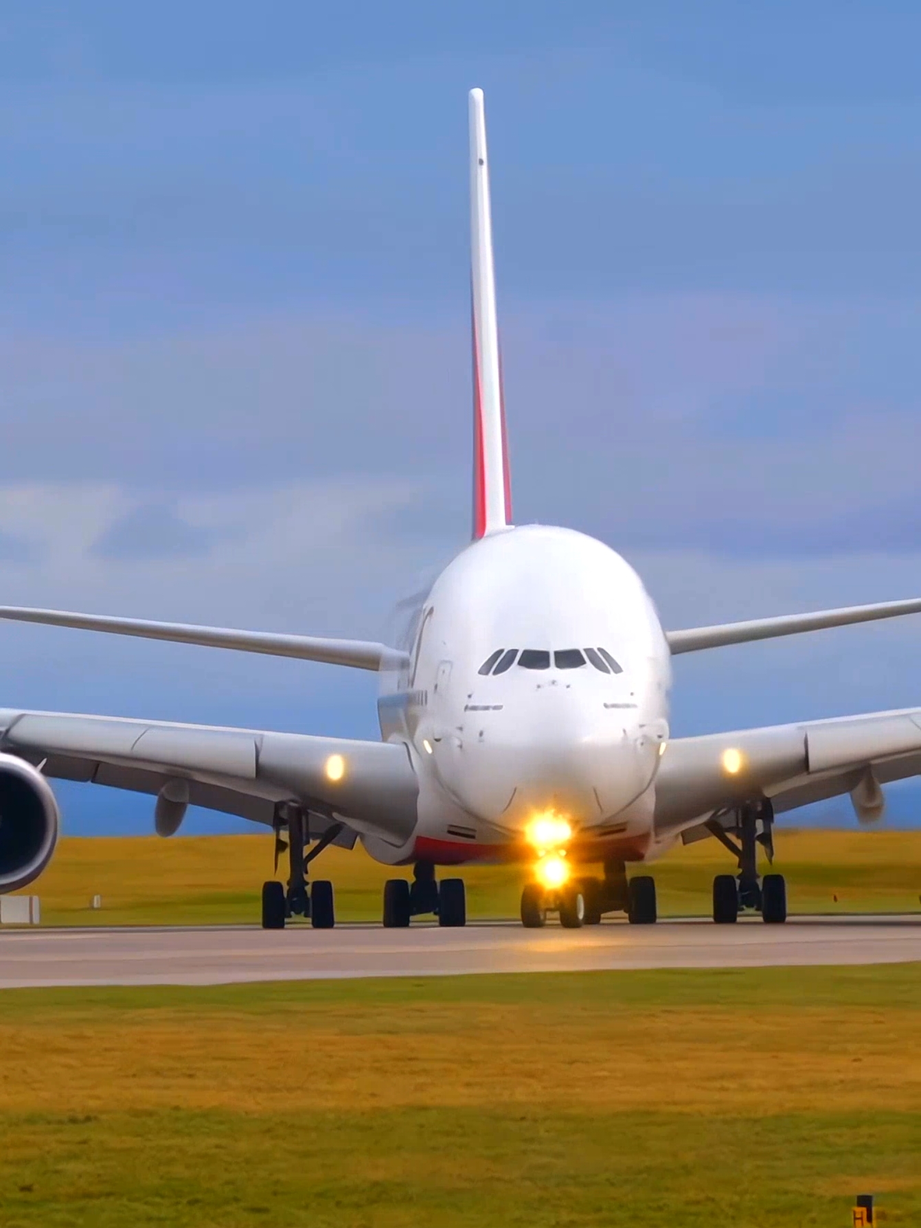 Majestic Takeoff Emirates A380 at Manchester Airport ✈️ #Emirates #A380 #Airbus #ManchesterAirport #AviationLovers #TravelGoals #JetSet #FlyingHigh #AirlineSpotting #AirplanePhotography 