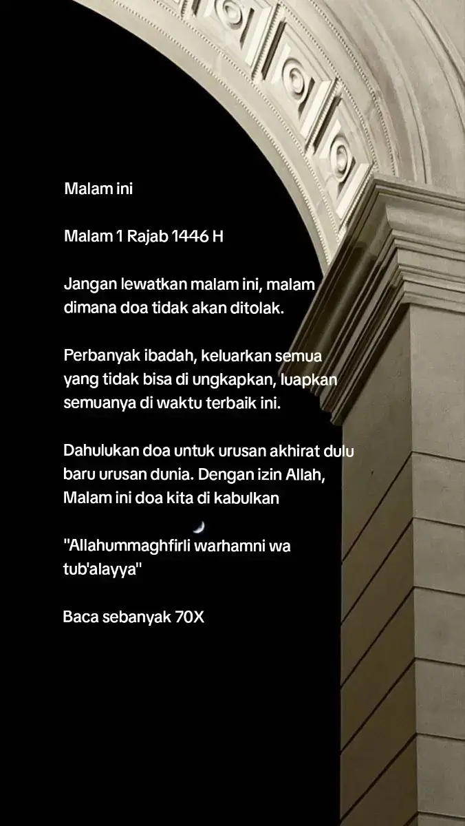 #malam1rajab #selfreminder 