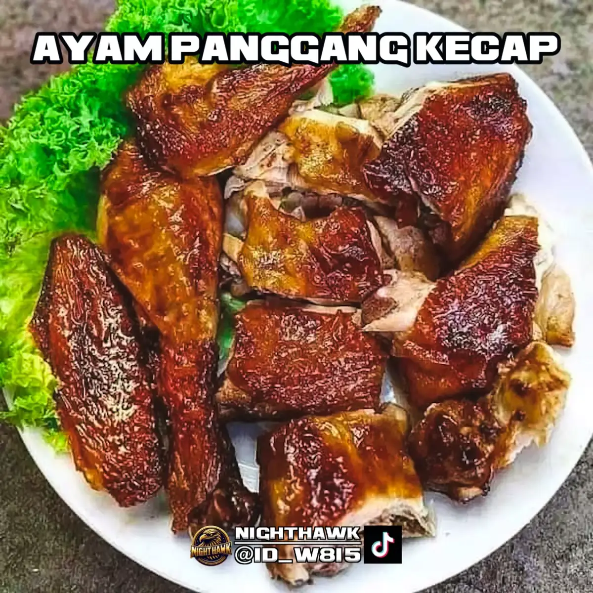 🦅 📌 BAHAN ⬇️ 🔸1 ekor ayam kampung utuh⁣ 🔸1 sdt garam⁣ 🔸2 sdt lada⁣ 🔸2 sdm kecap asin⁣ 🔸5 siung bawang putih iris⁣ 🔸2 cm jahe iris⁣ 🔸1 bh bawang besar iris⁣ 🔸Daun bawang iris⁣ 🔸1 sdm arak putih⁣ 🔸Minyak dikit utk sapuan kulit⁣ 📌 CARA MEMASAK ⬇️ 1. Cuci bersih ayam, marinasi ayam dgn garam, lada dan kecap asin diamkan dlm kulkas selama 30 menit. ⁣ 2. Keluarkan ayam taruh di dalam perut ayam bawang putih iris, jahe iris, bawang besar, daun bawang dan arak. ⁣ 3. sapukan sedikit minyak ke seluruh kulit luar ayam, panggang dgn air fryer atau oven selama ⁣ 180 ¢ selama 20 menit bolak balik atau smpe matang tergantung air fyer/oven msg2. 4. Angkat potong2 ayam, cocol dgn saus kesukaan msg2 enakkk banget. #ayampanggang #ayamkecap #ayampanggangkecap #resep #tiktokfood #viral #makanankekinian #foodcookingideas #streetfood #frozenfood #realfood #halalfood #jajananpasar #jajananlawas #jajanankhas #resepnighthawk #kulinernighthawk #makanannighthawk #masakannighthawk #masakan #kudapan #cemilan #tutornighthawk #jajanankekinian #kulinersederhana #masakansimpel #makananindonesia #caramembuat #homemade #tutorialmasak #kekinian #idebisnis #ideusaha #idejualan #olahansederhana #alarumahmakan #alacafe #alarestoran #fyp #fouryourpage #makananenak #lauk #lalapan #makanan #minuman #jajanan #kuliner #caramemasak #tutor #makanankhas #masakanindonesia #makanankhas #menukreatif #caramembuat #caramengolah #cara #tutorial #nighthawk #masakdirumah #ayomasak #tutorialmasak 