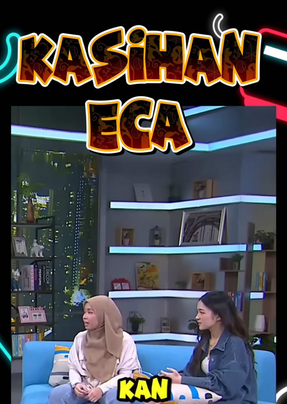 Ngakak banget liat eca takut 🤣 #talkpod #lucu #humor #komedi #ngakakkocak #podcastclips #poscast #eca #suryainsomnia #jegel