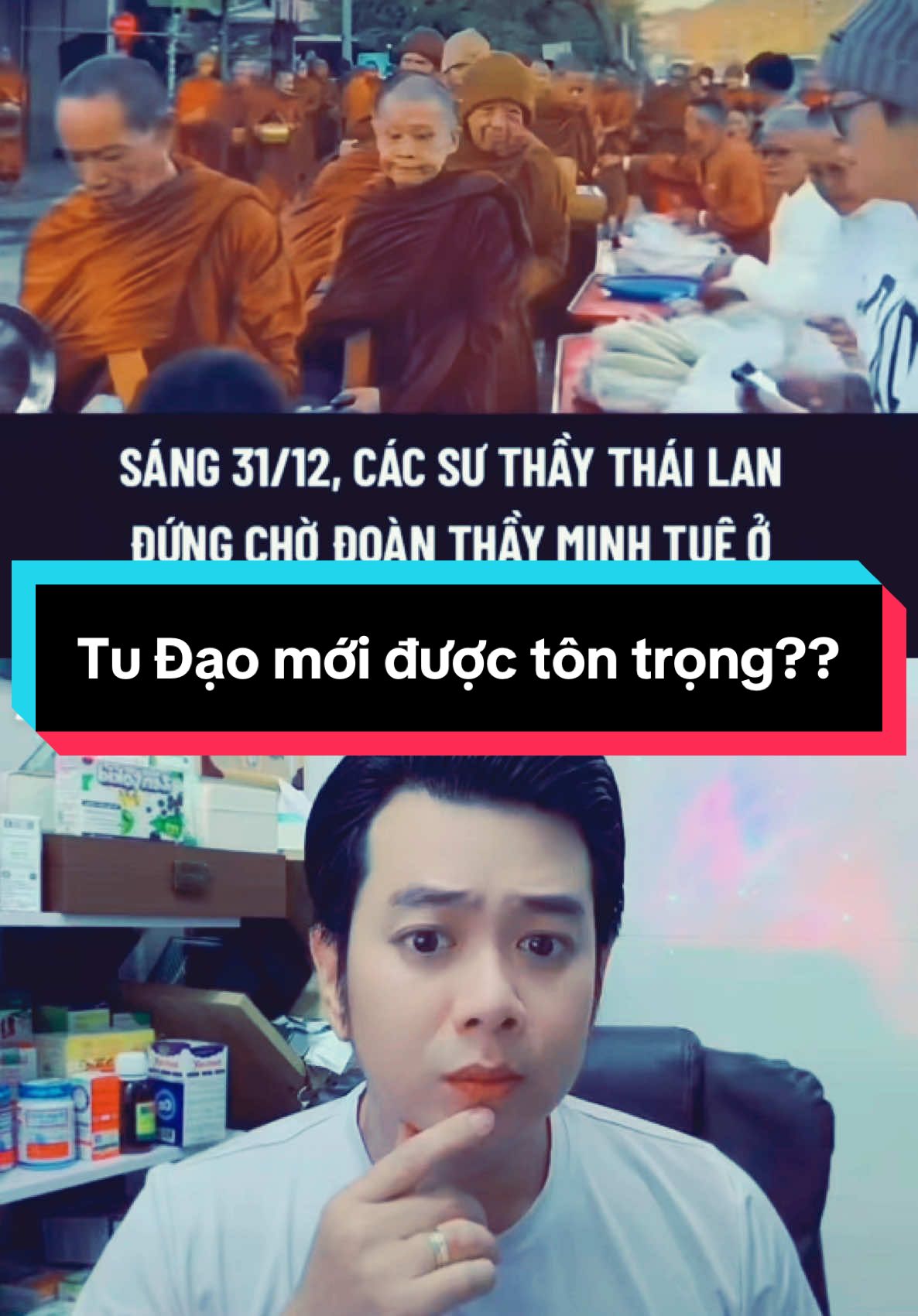 Cứ chống với phá 1 người đang Tu học mà được cả nhân dân các nước bạn đón chào, còn thằng Tu Đạo, Tu Máp, Tu Kê, làm những điều Tốt Làm trong đạo thì chả ai thèm nói....chán nhỉ???☺️☺️😢😢#ansogood #phungvanan 