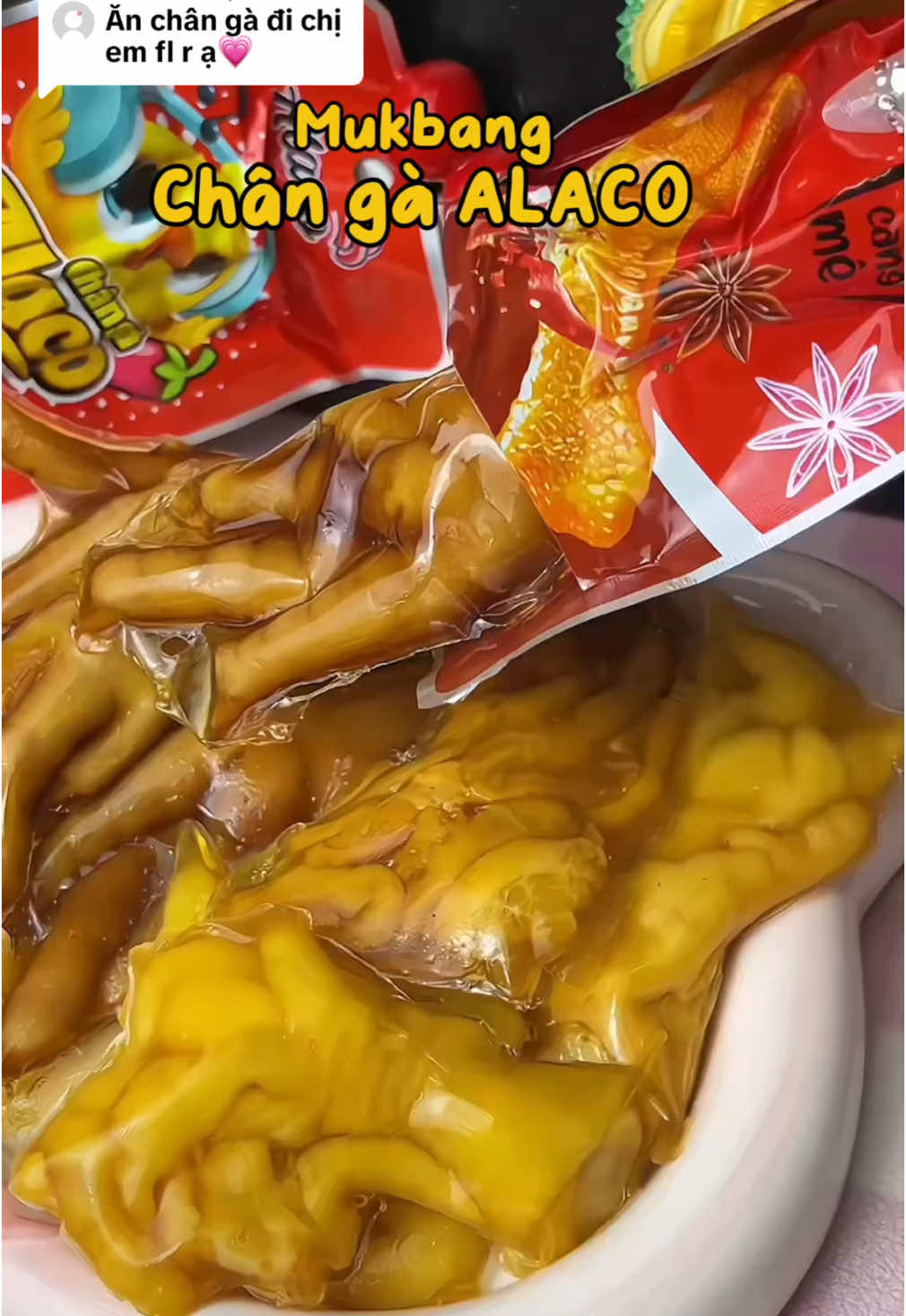 Trả lời @𐙚 asmr chân gà nè #alaco #changaalaco #phucthinhfood #changarutxuong #caibungnho #mukbang #asmr #ancungtiktok 