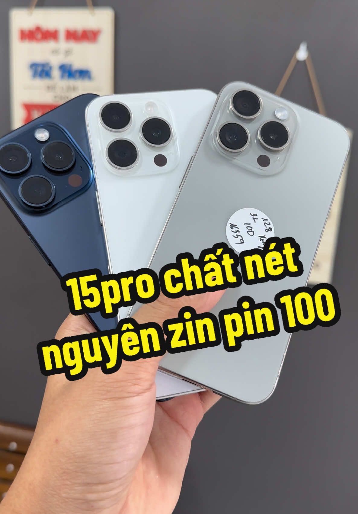 #15pro chất nét pin 100🥰🥰🥰#trungiphone #xuhuong 