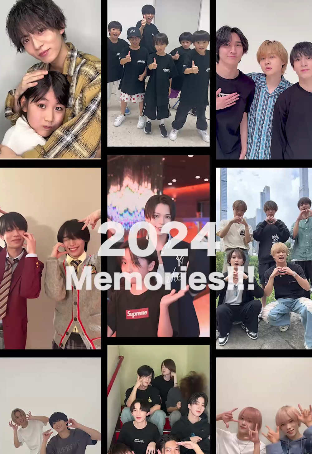 2024年を振り返り〜下半期ver.〜🐉💫 今年もご声援ありがとうございました📣💕 2025年もたくさん笑顔と元気をお届けしていきます💪✨ #HiHiJets #美少年 #7MEN侍 #少年忍者 #SpeciaL #GoǃGoǃkids  #Lilかんさい #AmBitious #Boysbe  #ジュニア  #2024年 