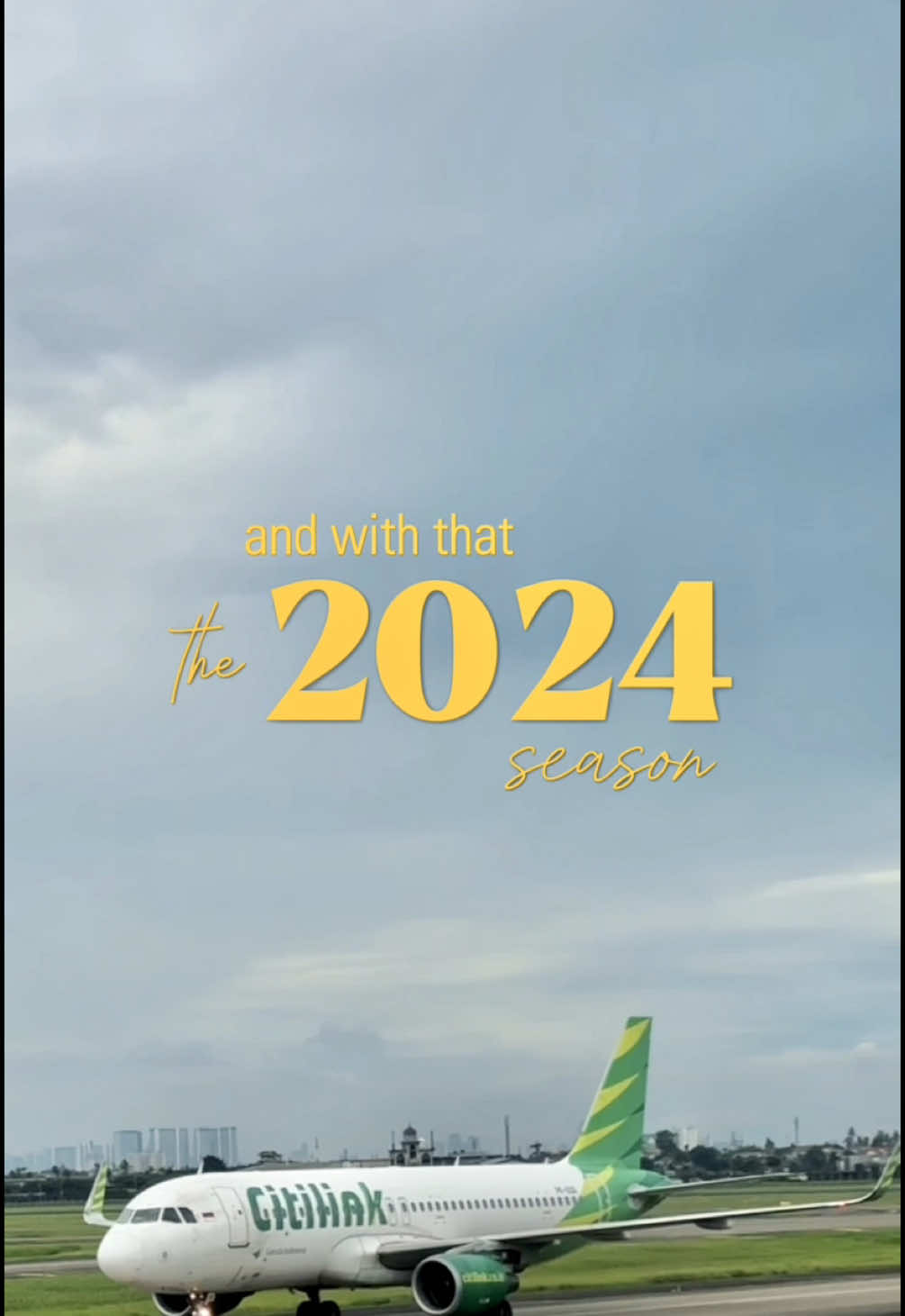 Hi Citilinkers! Terima kasih telah menjadi bagian dari perjalanan luar biasa Citilink di 2024! ✈️✨  Yuk, sebutkan momen favoritmu bersama Citilink tahun ini di kolom komentar! 💚👇🏻 #fyp #newyear #2024 #aviation #avgeek