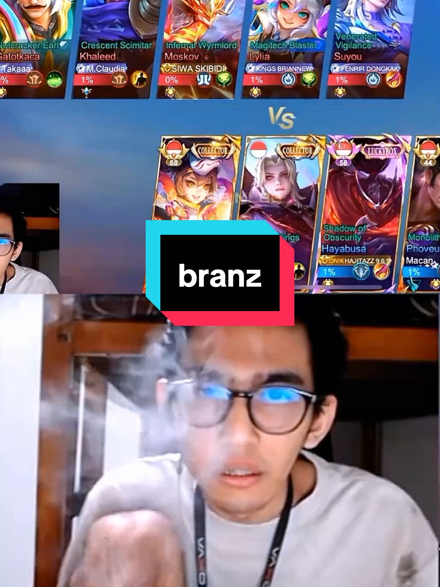 Branz vs penjoki top global #MLBBLukas #PeerlessLight  #branz 