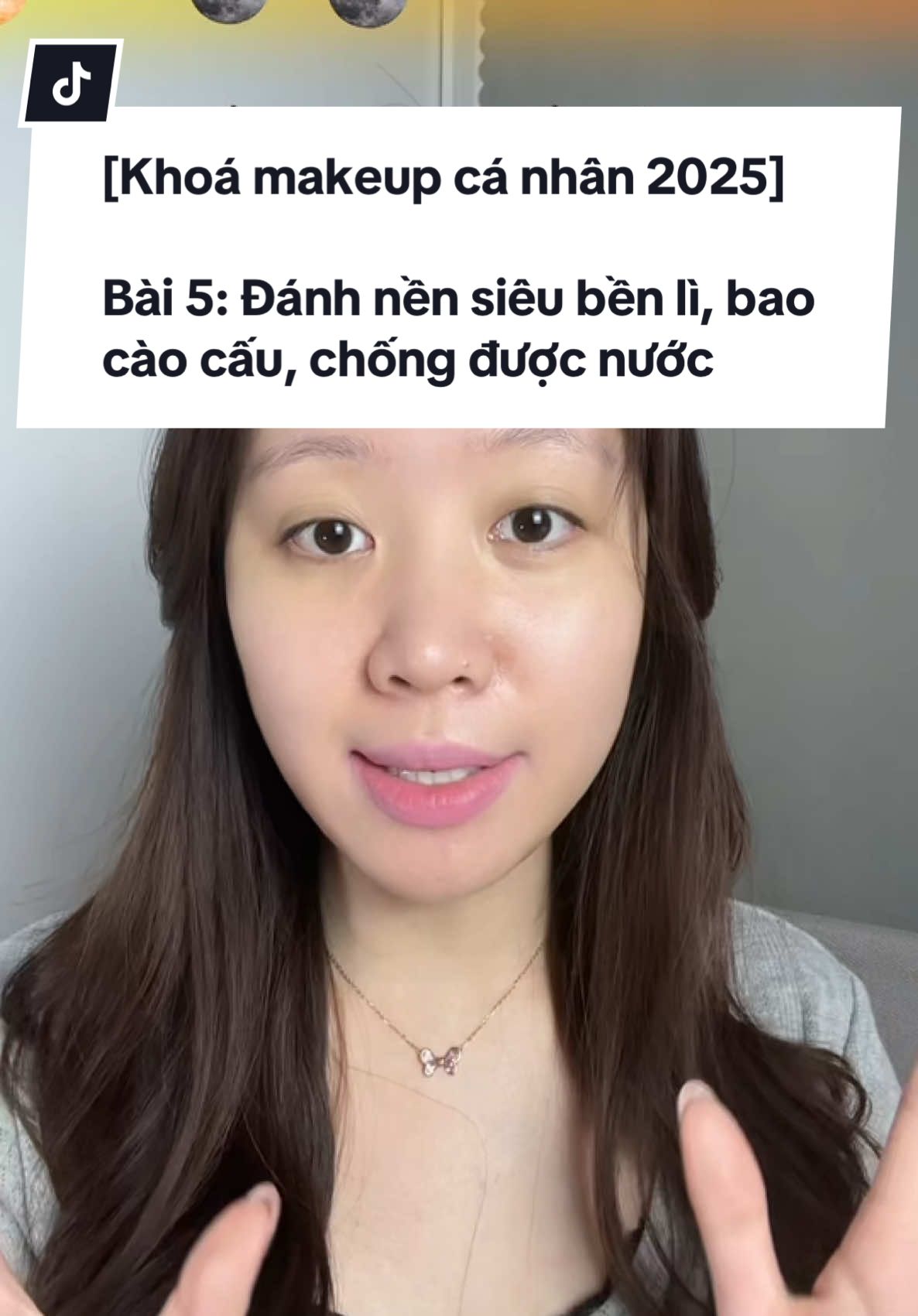 [Khoá makeup cá nhân 2025] Bài 5: Đánh nền siêu bền lì, bao cào cấu, chống được nước ✨ #janehere #janehereofficial #makeup #makeuptutorial #LearnOnTikTok #makeupcanhan #thuvienmakeup #khoamakeupcanhan2025 