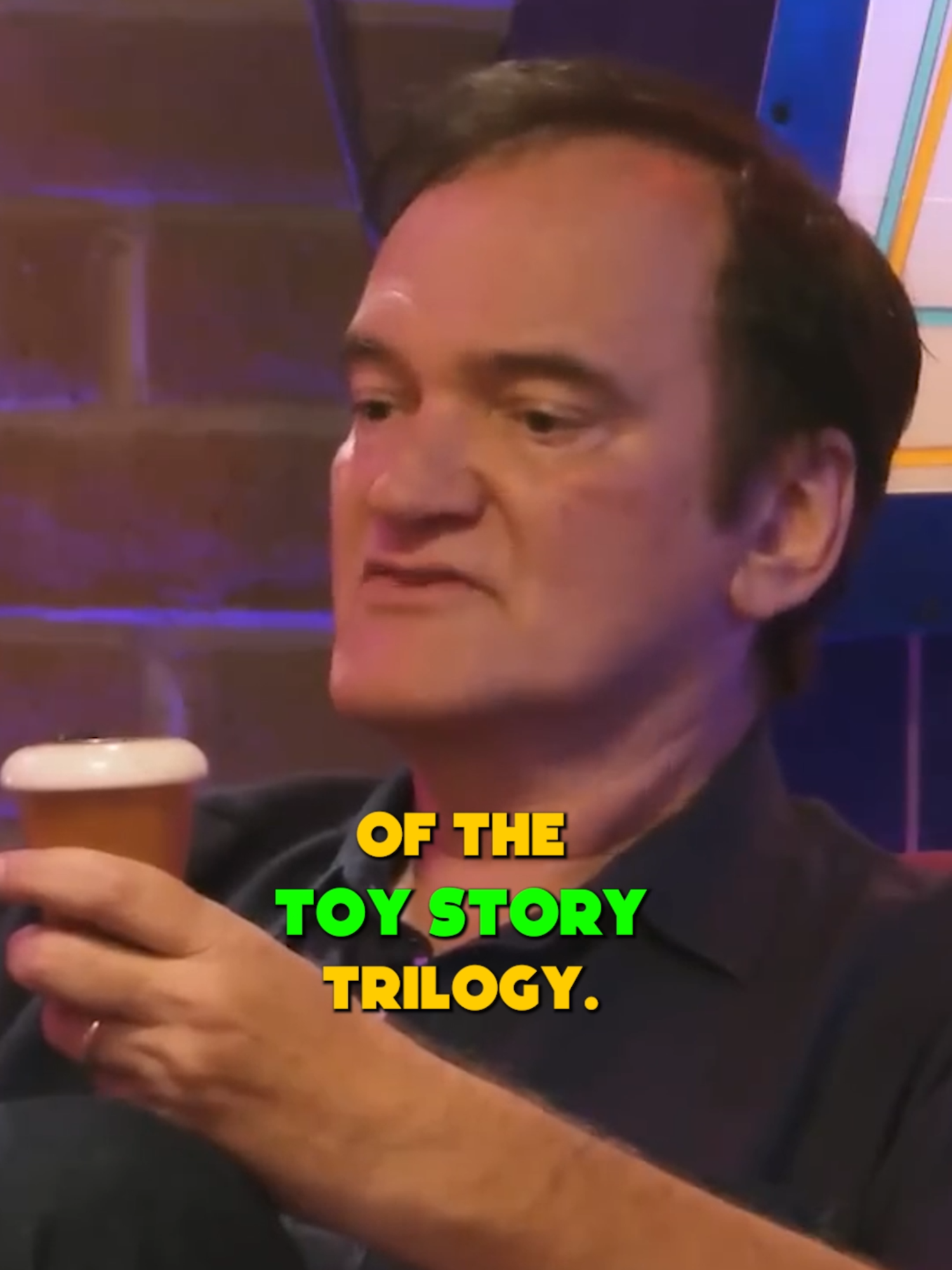 Quentin Tarantino on Toy Story #quentintarantino #toystory #toystory4 #trilogy #bestmovie #filmmaking #cinema #interview #filmmaker