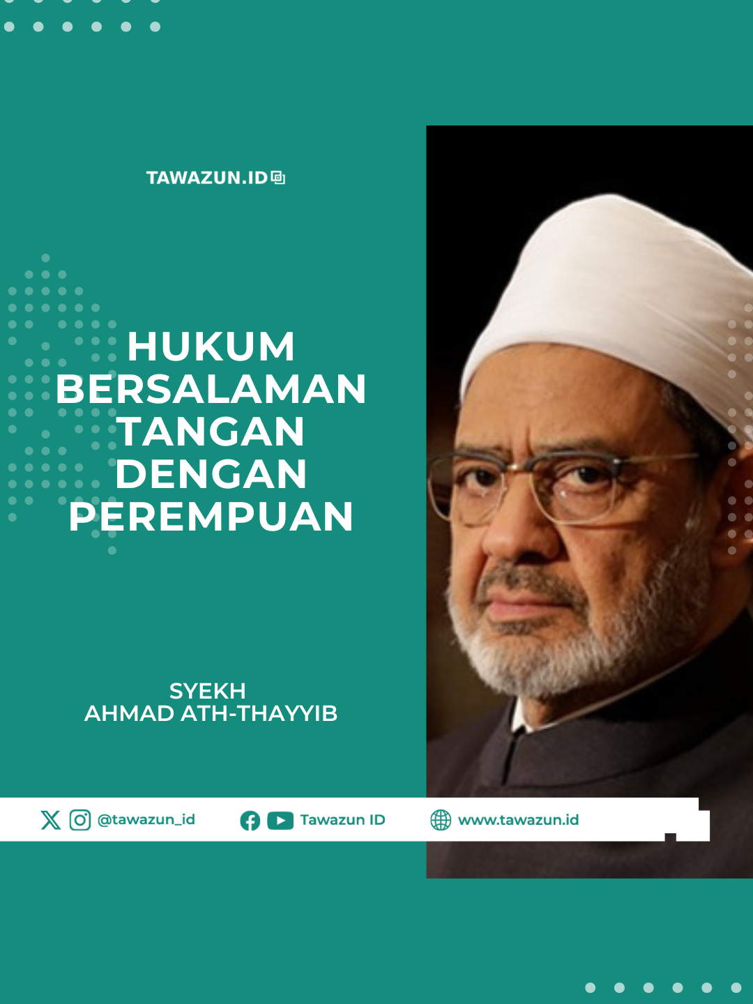 Hukum Bersalaman Tangan dengan Perempuan