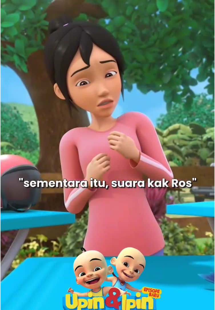 Gak ada orang, gak bisa nyanyi. Contohnya kayak yang satu ini. 🎶 Gak cuma jago nasehatin Upin & Ipin, ternyata Kak Ros juga jago nyanyi loh. 😍🎤 Jangan lewatkan keseruan Episode Baru #UpinIpin 