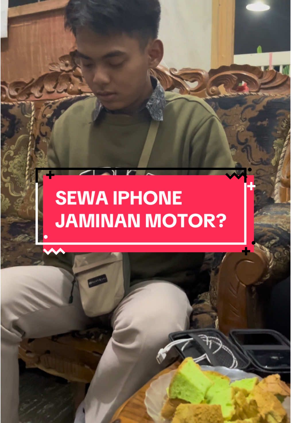 BARU KALI INI SEWA IPHONE JAMINAN MOTOR, EMG BOLEH? tonton sampe habis😭😭  #sewaiphonesurabaya #sewaiphonesidoarjo #sewaiphonemurah #sewaiphone 