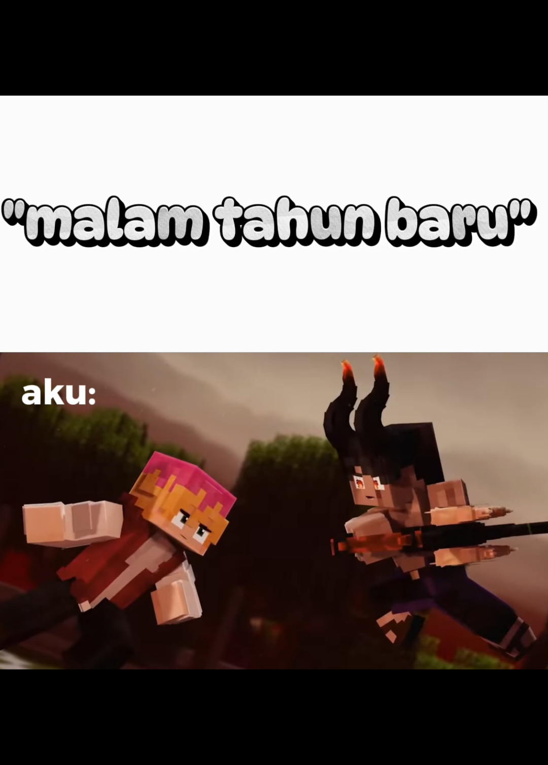 GG cuy...                                                              #rewindminecraft #animationnextgenerationindonesia #Minecraft #bfb #brutal #tahunbaru #flypシ 