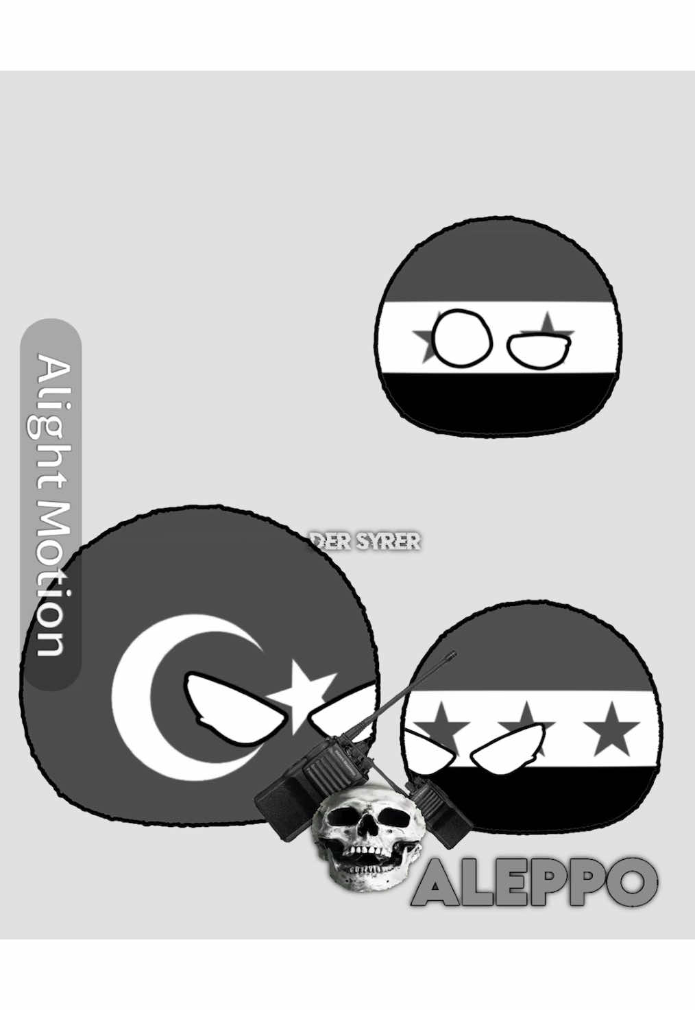 Syria this year 💀 #countryballs #country #history #geography 