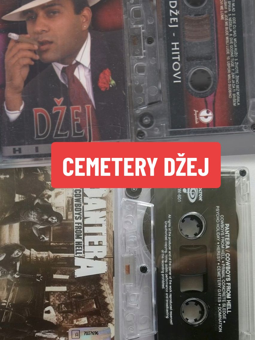 Cemetery Džej | Pantera VS Džej Ramadanovski .  .  .  .  #fyp #foryou #mashup #balkan #balkanmusic #viral #serbia #pantera #metalmusic #gdecusadmojaruzo #cemeterygates  #džejramadanovski #dzej 