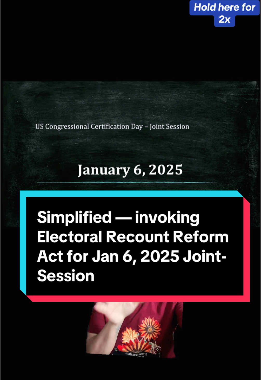 Hope this has improved digestion of such complex, usually boring yet urgent information! This is our ONLY chance to lawful dissolvement prior to Constitutional legitimacy dissolution on Jan 20. Check out 2nd pinned video for this evidence analysis! Reminder that Constitution forbids putting Democracy or decorum above Constitutional Supremacy. FIVE (5) Days for our political future to be decided.  Keep pressure up. Failure to try isn’t an option. #democrats #democrat #congress #aoc #kamalaharris #joebiden #uspolitics #election #liberty #usconstitution #liberal #leftist #america #unitedstates #policy #ushistory #jan6 #dnc #fypage #greenscreen #project2025 #protectamerica #breakingnews #politicstiktok #breaking  @St.Gael 