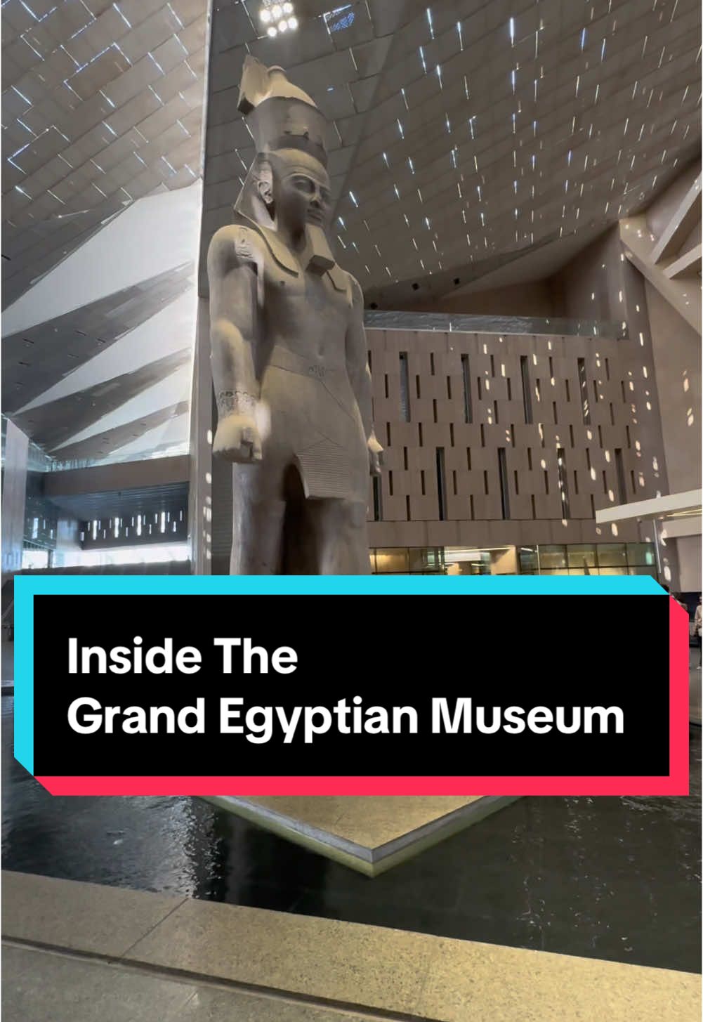 It’s finally open after 22 years in development let’s explore the Grand Egyptian Museum. #sam_mayfair #learnwithtiktok #LearnOnTikTok #PlacesToVisit #wheretovisit #ancientegypt #ancientegyptians #egyptology 