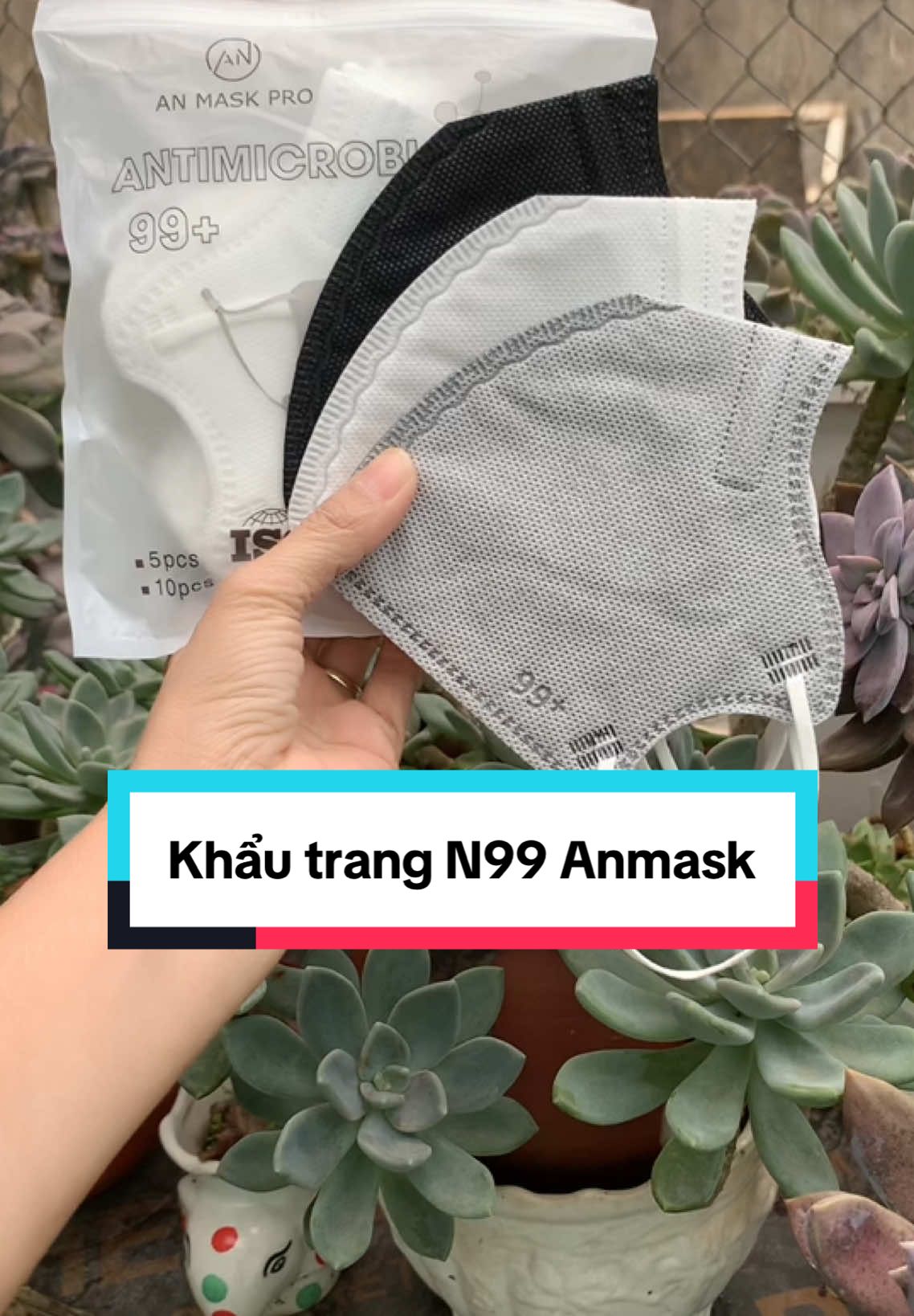 Khẩu trang 6D 5 lớp lọc khuẩn thế hệ mới công nghệ nano có N99 Anmask! #khautrang6d #khautrangchongnang #xuhuong #xuhuongtiktok #khautrang26  @Nhi Khẩutrang 