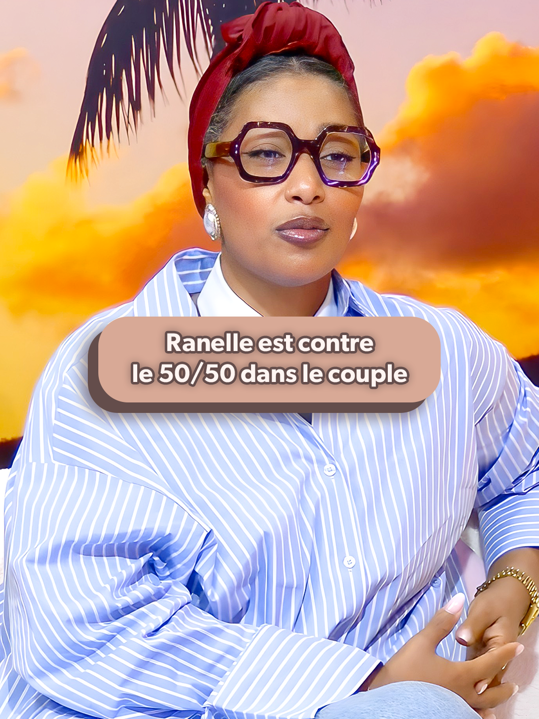 Ranelle donne son avis sur le 50/50 dans le couple 🤌 #ranellebrown #samzirah #interview