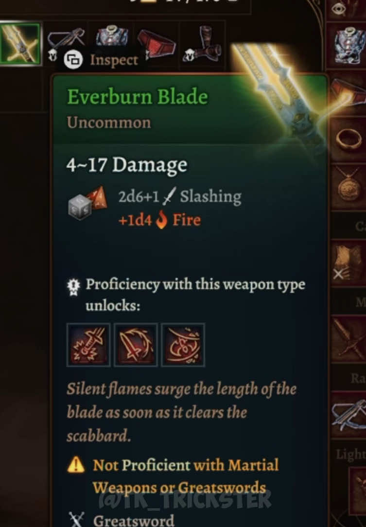 Baldur’s Gate 3 too hard? Well… here’s some OP weapons you can practically start the game with… #baldursgate #baldursgate3 #baldursgate3secrets #baldursgate3eastereggs #baldursgate3tips #baldursgate3clips #baldursgate3edit #larianstudios 