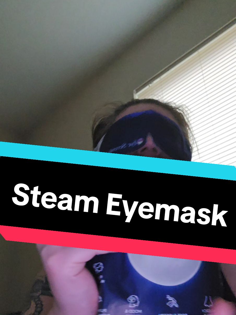OMGOODNESS Gracious ...these are wonderful #eyemask #heatedeyemask #sleepmask #eyeserenity 
