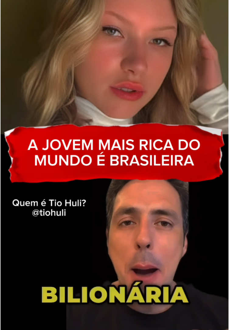 Você acha justo ela ser a jovem mais rica do mundo sem trabalhar? @Tio Huli #otiohuli 