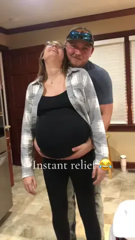 Anyone elses husbands lift your big ole bellies up to take some pressure off of you for a few seconds? 😂😂 someone tell these boys to hurry up and come out, mom’s DONE 🥵 #twins #twinpregnancy #moditwins #twinmama #bigbelly #babybelly #babybump #pregnant #boymom #identicaltwins 