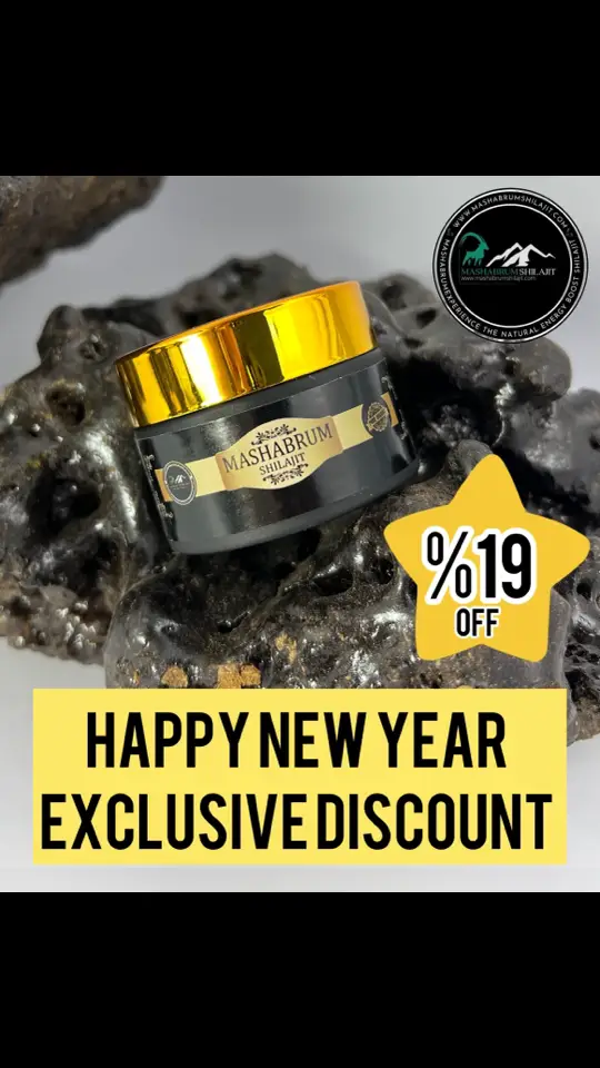 Mashabrum Shilajit Exclusive Discount for New Year Special %19 Off  Grab Now 😍 #foryou #foryoupage #fyp #fypツ #mashabrumshilajit #trending #salajeet #shilajitbenefits 