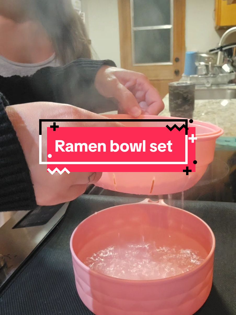 Making ramen just got a lot easier!  #ramenbowl  #ramen  #ramenbowlset  #cookingramen  #collegestudent  #kitchenessentials 